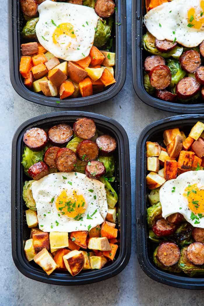 Make These Sausage and Egg Make Ahead Breakfast Bowls