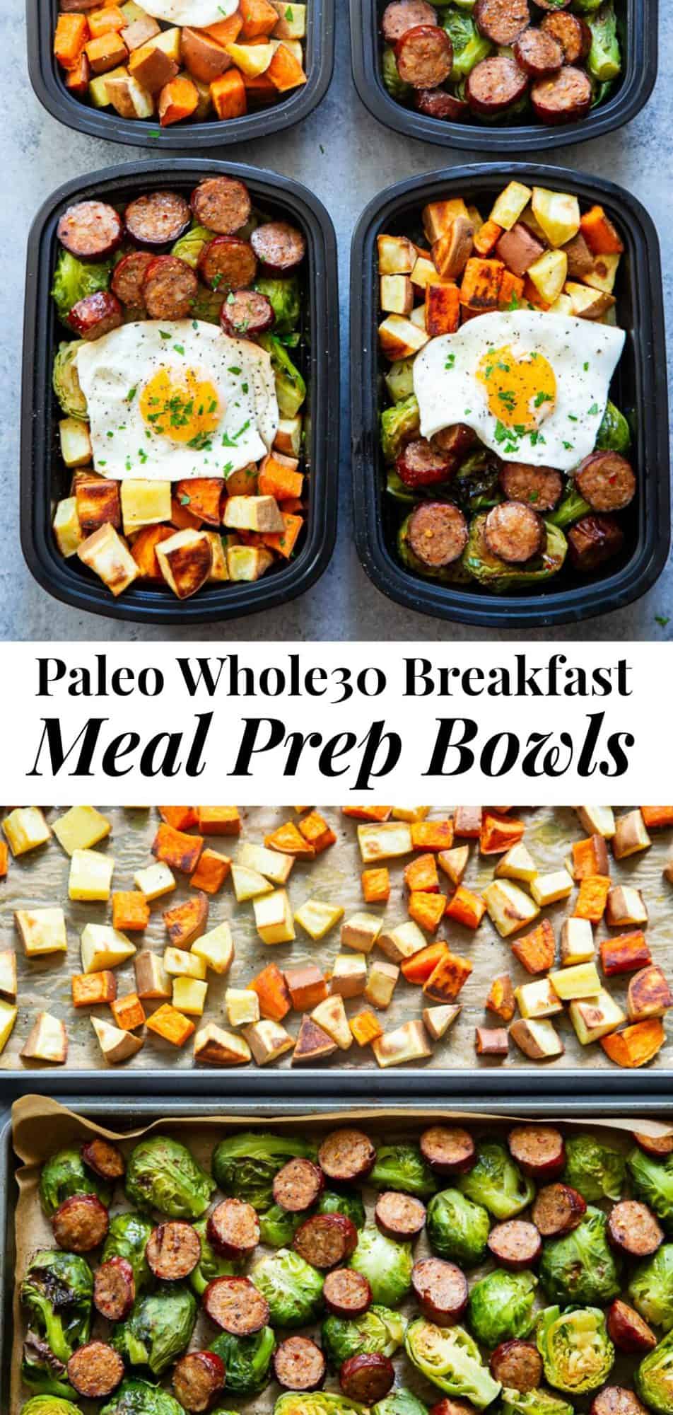 Paleo Breakfast Meal Prep Bowls {Whole30} The Paleo Running Momma