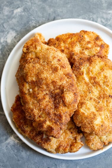 Paleo Chicken Milanese with Ranch {Whole30, Keto}