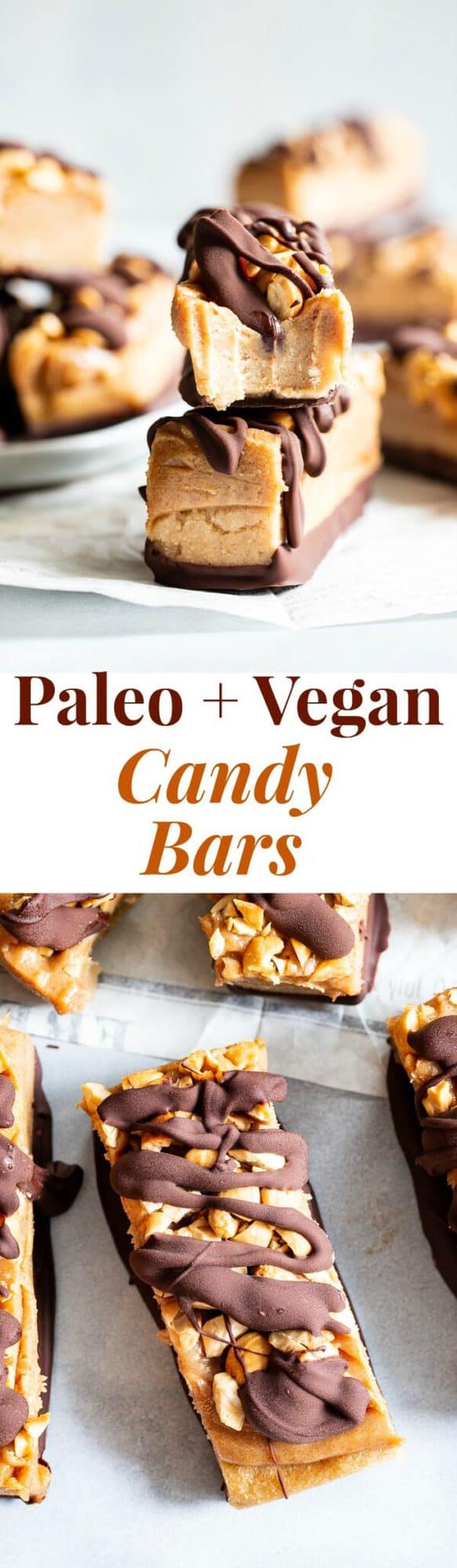 Healthy Candy Bars {Paleo, Vegan} - The Paleo Running Momma