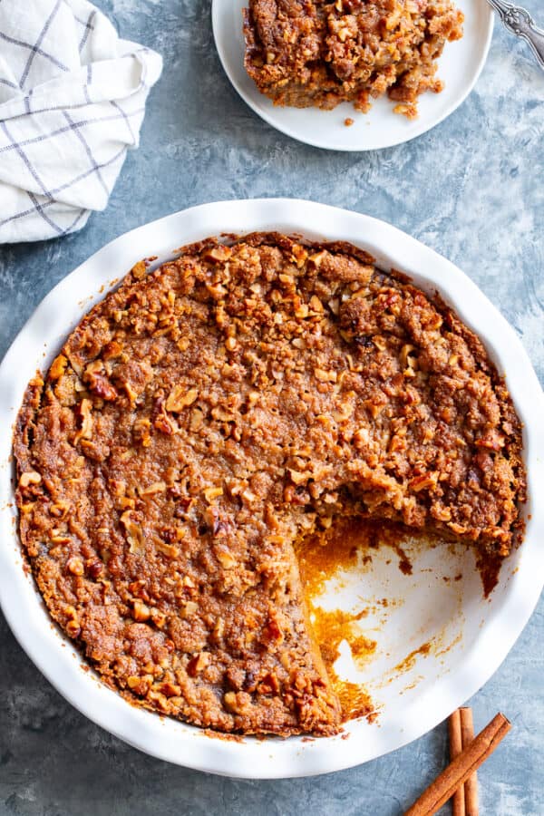 Pumpkin Crumble {Paleo, Gluten-Free, Dairy-Free} - The Paleo Running Momma