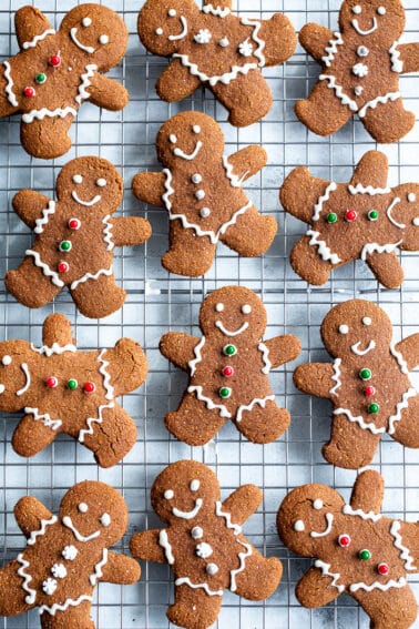 Cutout Paleo Gingerbread Cookies - The Paleo Running Momma