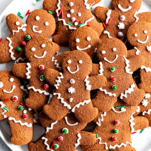 Cutout Paleo Gingerbread Cookies - The Paleo Running Momma