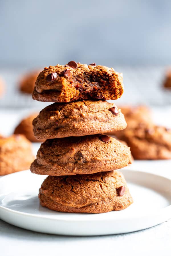 Gingerbread Chocolate Chip Cookies {Paleo, Nut Free}