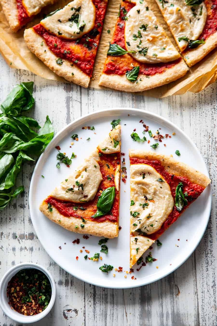 10 Minute Dairy-Free Pizza (No Cheese Needed!) - Go Dairy Free