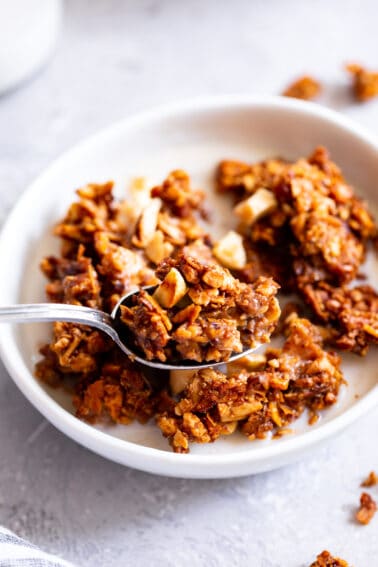 Apple Cinnamon Granola {Paleo, Grain Free, Vegan}