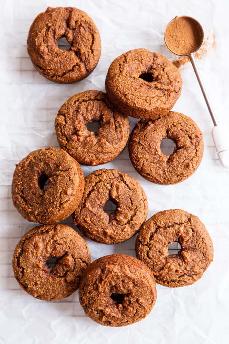 Paleo Pumpkin Donuts With Maple Icing Gluten Free Dairy Free