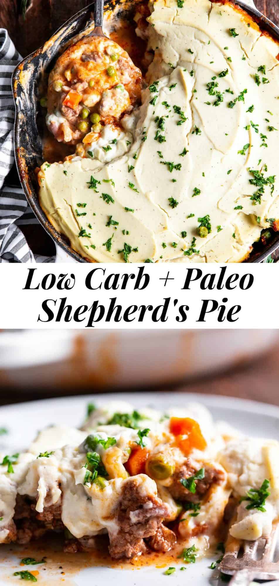 Low Carb Shepherd's Pie {Whole30} - The Paleo Running Momma