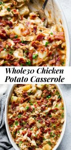 Creamy Chicken Potato Casserole {Paleo, Whole30}