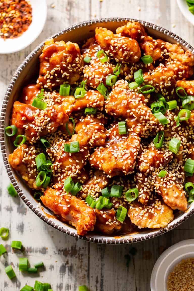 Paleo Sesame Chicken {Whole30} - The Paleo Running Momma