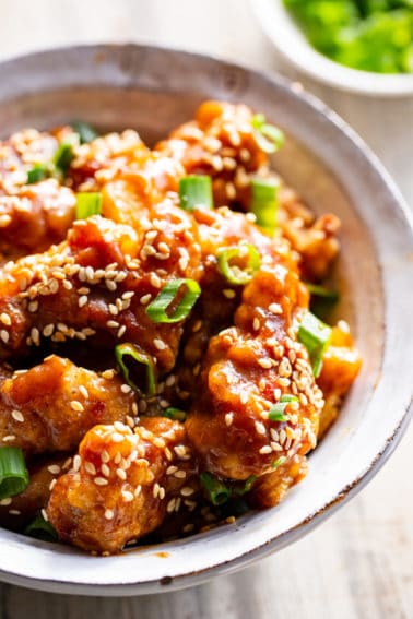 Paleo Sesame Chicken {Whole30} - The Paleo Running Momma