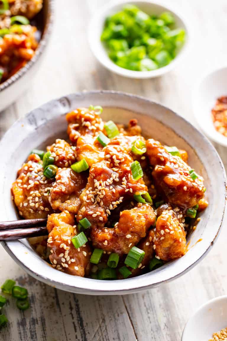 Paleo Sesame Chicken {Whole30} - The Paleo Running Momma