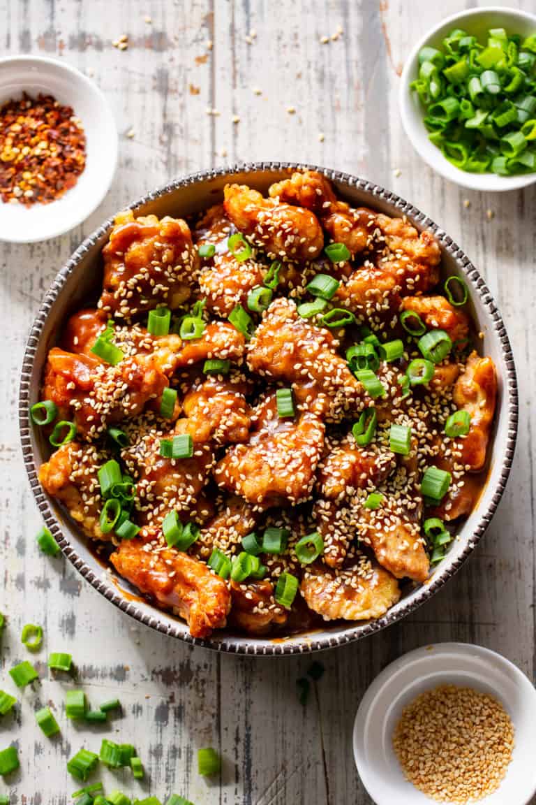 Paleo Sesame Chicken {Whole30} - The Paleo Running Momma