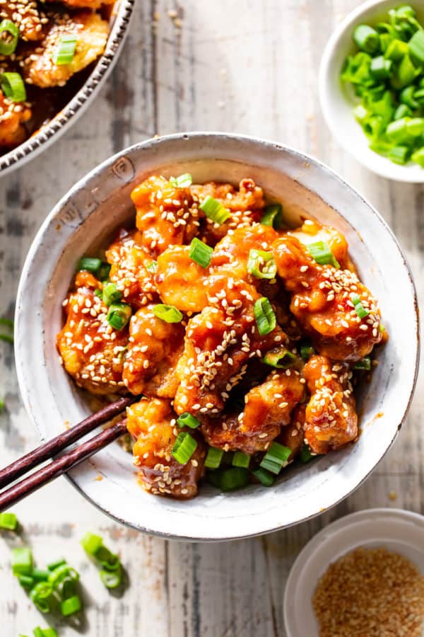 Paleo Sesame Chicken {Whole30} - The Paleo Running Momma