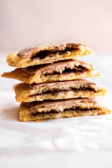 Homemade Brown Sugar Cinnamon Pop Tarts {Grain Free, Paleo}