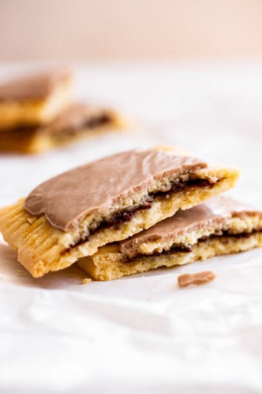 Homemade Brown Sugar Cinnamon Pop Tarts {Grain Free, Paleo}