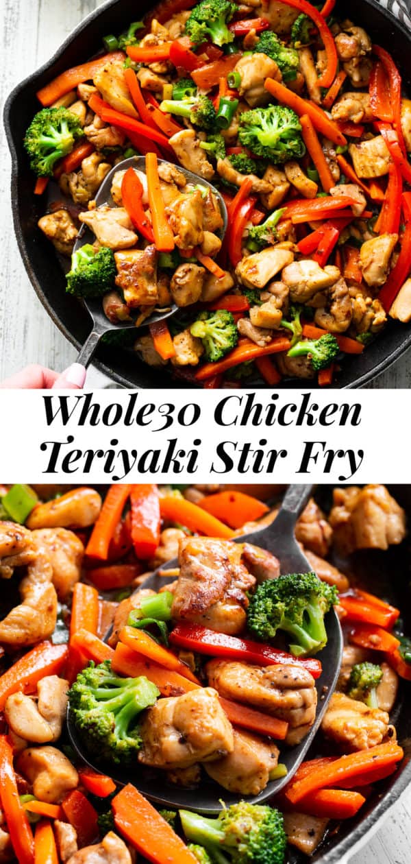 Teriyaki Chicken Stir Fry {Paleo, Whole30} - The Paleo Running Momma