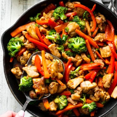 Teriyaki Chicken Stir Fry {Paleo, Whole30} - The Paleo Running Momma