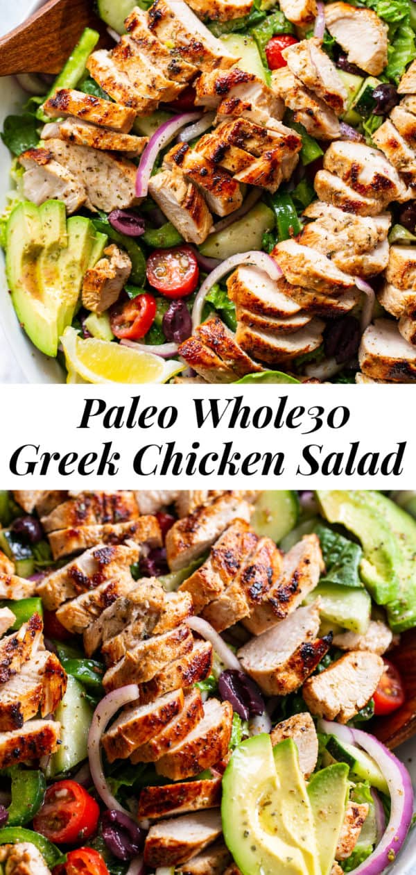 Greek Chicken Salad {Paleo, Whole30} - The Paleo Running Momma