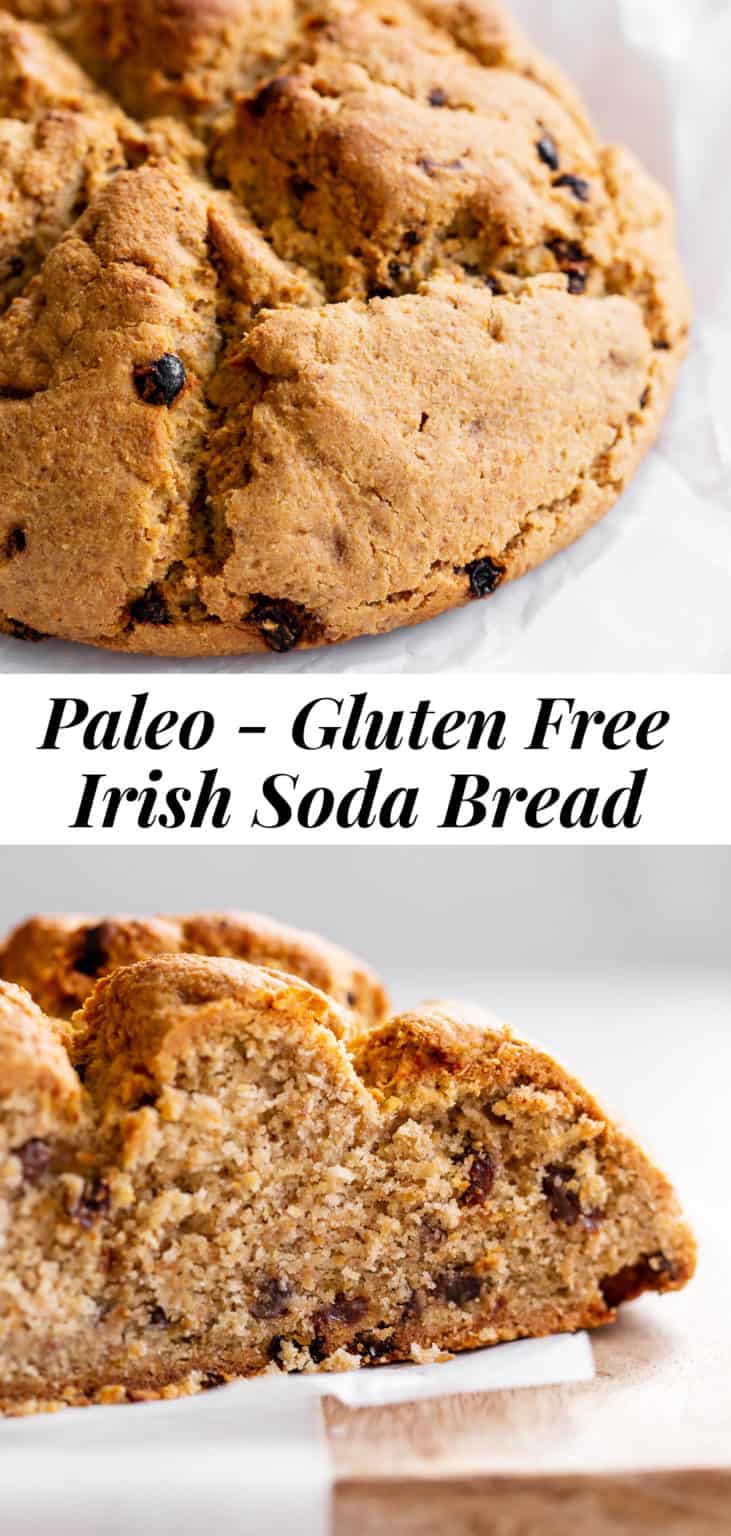 Paleo Irish Soda Bread {Grain Free, Dairy Free}