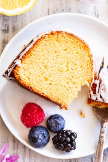 Paleo Lemon Pound Cake {Grain Free, Dairy Free}