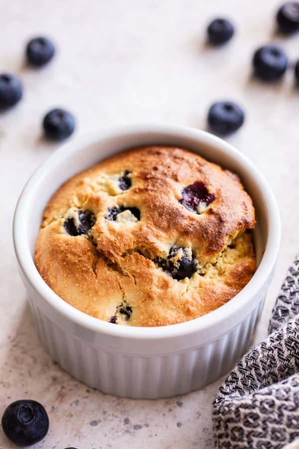 Blueberry Muffin in a Mug {Paleo} - The Paleo Running Momma