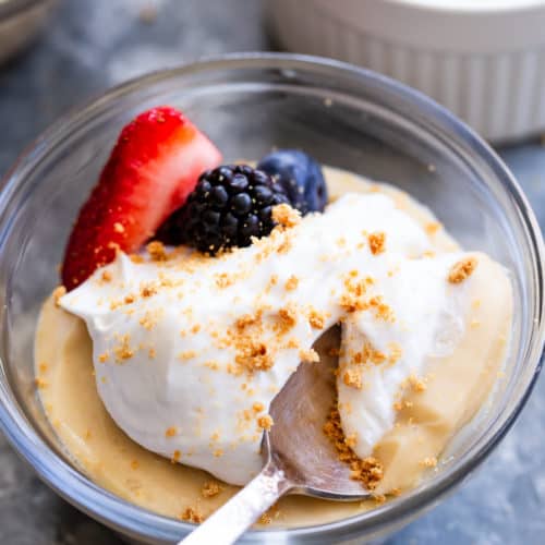 Homemade Dairy Free Vanilla Pudding {Paleo}