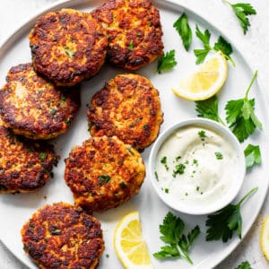 Salmon Cakes {Paleo, Whole30, Keto} - The Paleo Running Momma