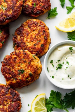 Salmon Cakes {Paleo, Whole30, Keto} - The Paleo Running Momma