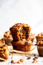 Butter Pecan Banana Muffins {Paleo} - The Paleo Running Momma