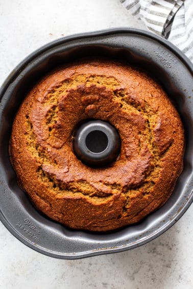 Paleo Pumpkin Bundt Cake {Gluten Free, Dairy Free}