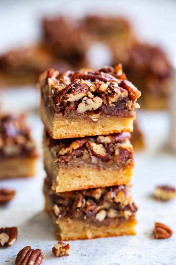 Paleo Pecan Pie Bars {Gluten Free, Dairy Free}