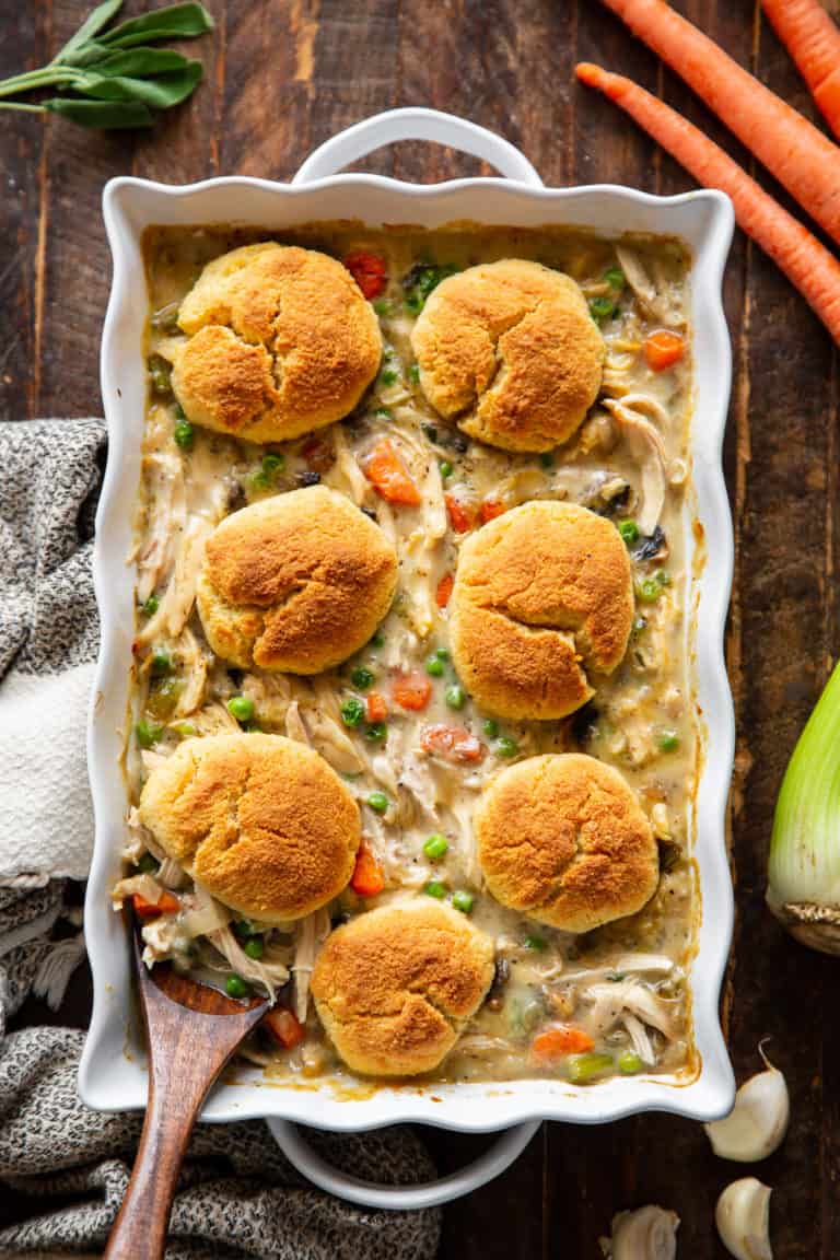 Chicken Pot Pie Casserole {Paleo}