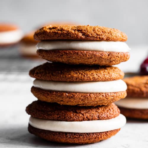 Gingerbread Whoopie Pies {grain Free, Paleo}