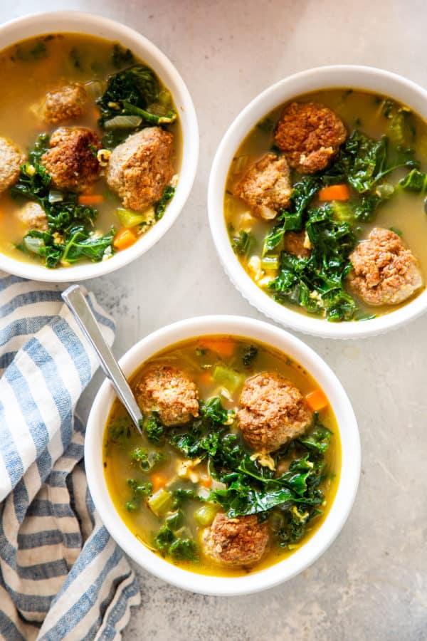 Italian Wedding Soup {paleo Keto Whole30}