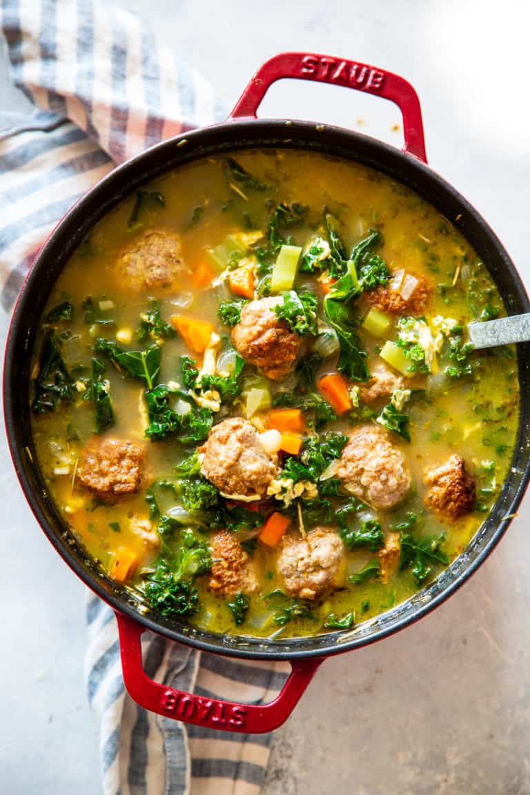 Italian Wedding Soup {paleo Keto Whole30}