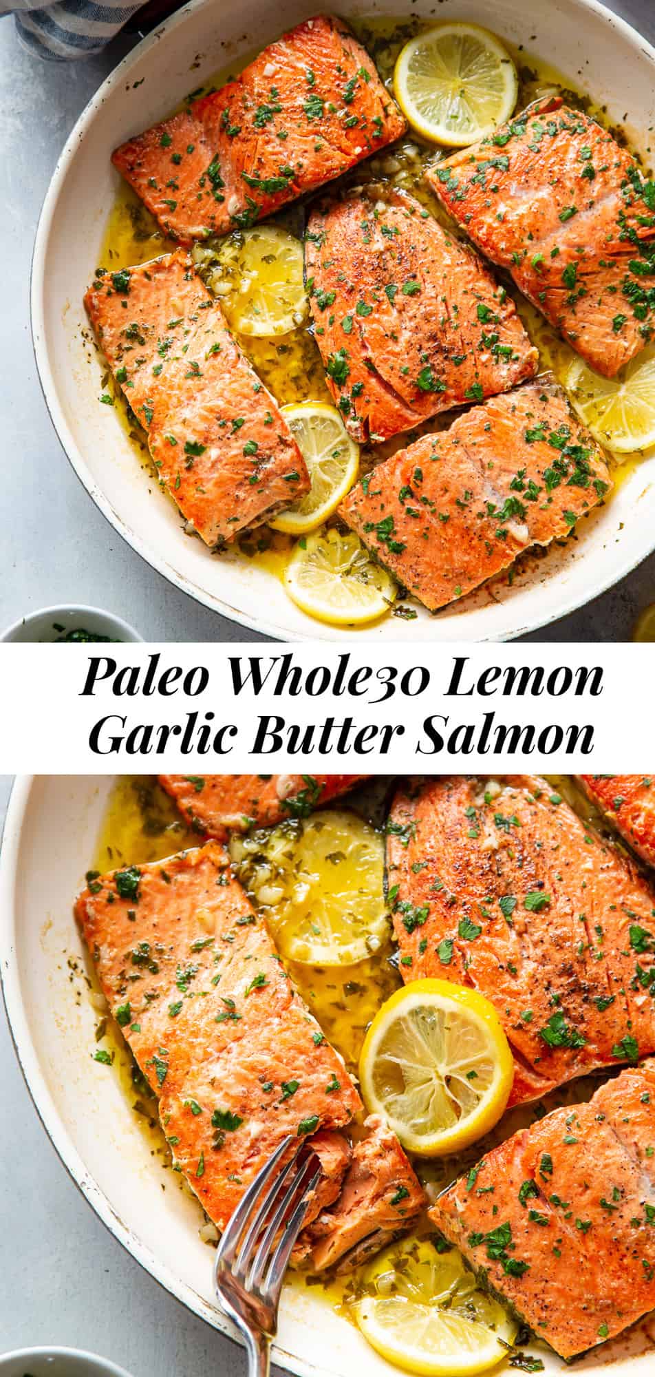 Lemon Herb Salmon: Whole30 Recipe 