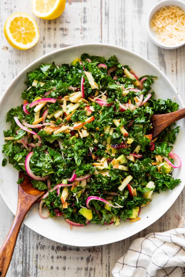 Best Ever Paleo Kale Salad {Vegan} - The Paleo Running Momma