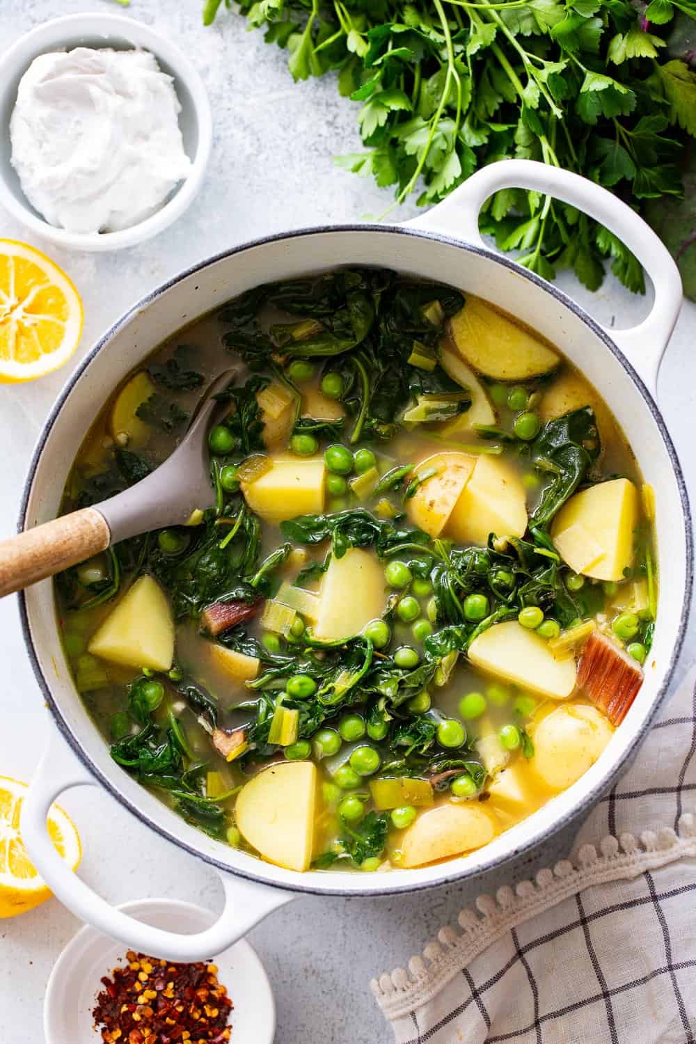 Vegetable soup recipe: Spring made slurpable