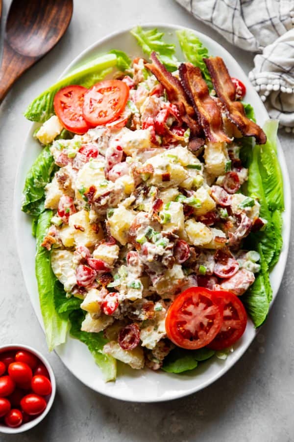 BLT Potato Salad {Paleo, Whole30} - The Paleo Running Momma