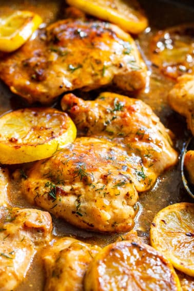 Lemon Dill Chicken {Paleo, Whole30, Keto}