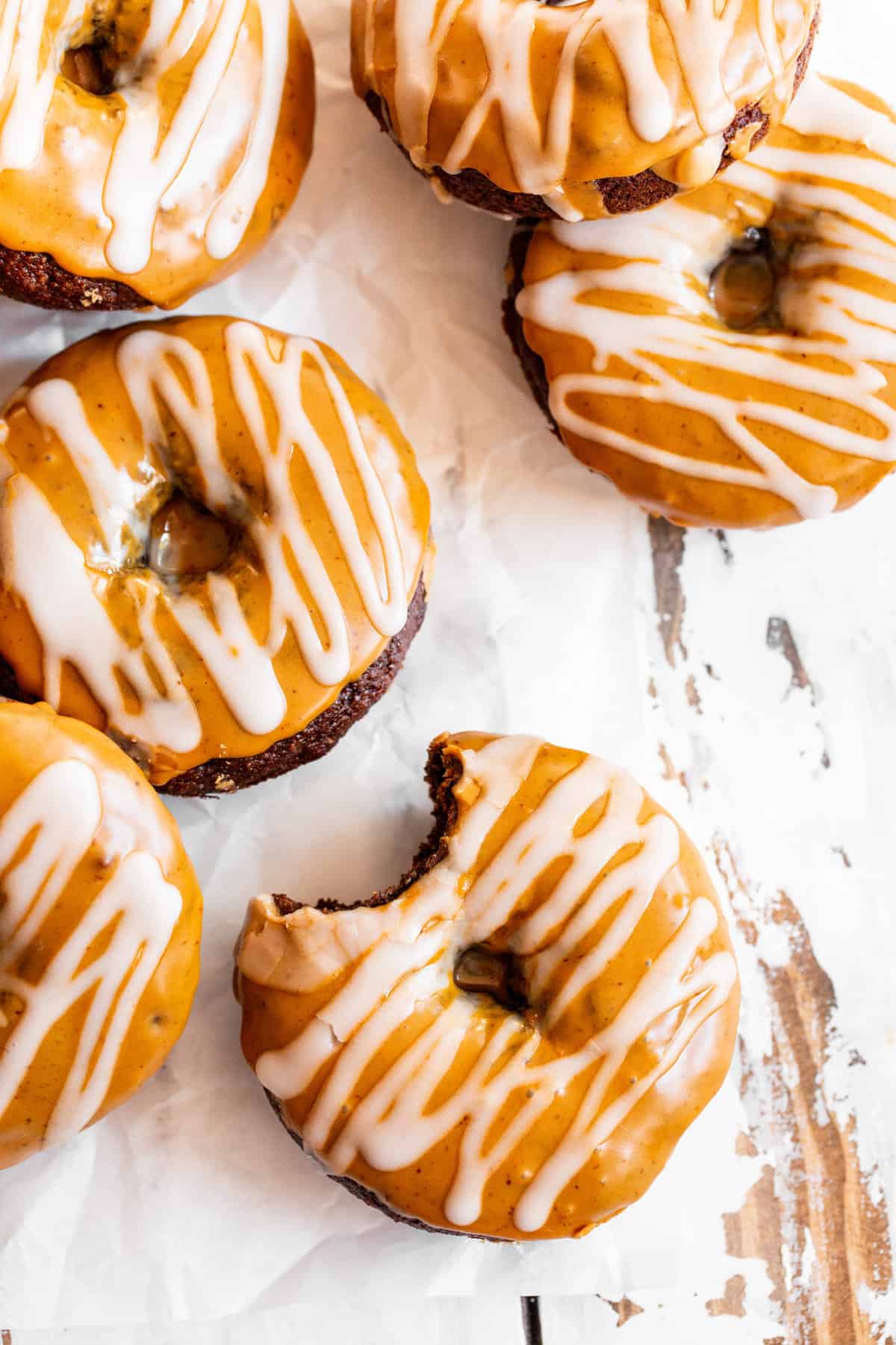 pumpkin spice donuts - the palatable life