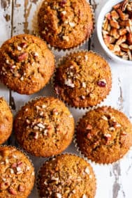 Butter Pecan Banana Muffins {Paleo} - The Paleo Running Momma