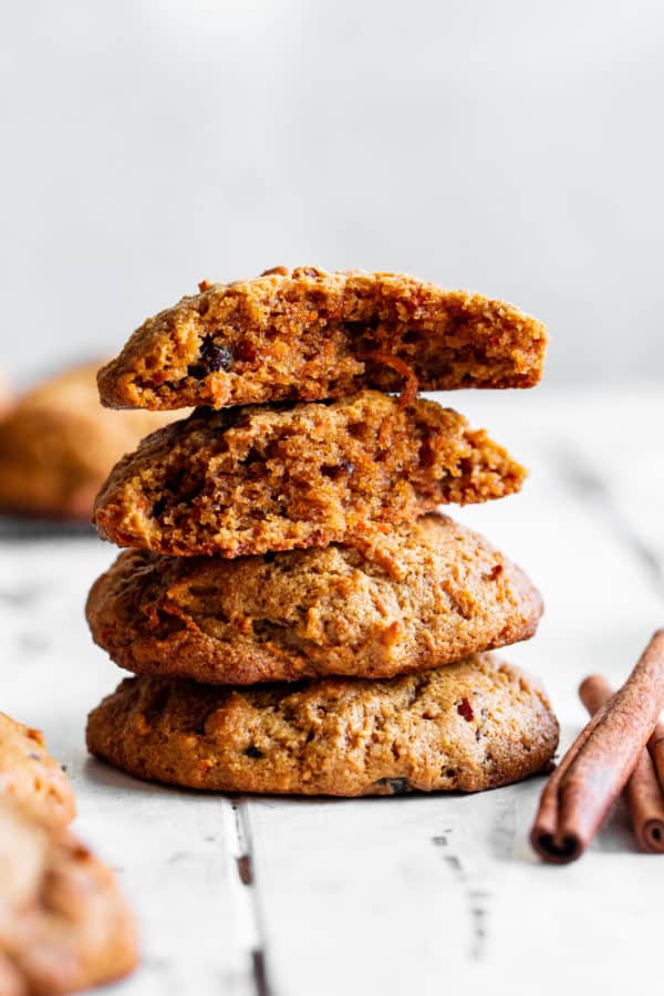 Paleo Carrot Cake Breakfast Cookies - The Paleo Running Momma